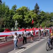 Поляки в центре Варшавы устроили антивоенный марш