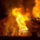 Из-за пожара сгорели более 40 домов и построек